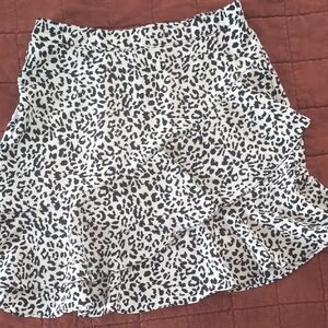 Altar'd State Leopard Mini Skirt